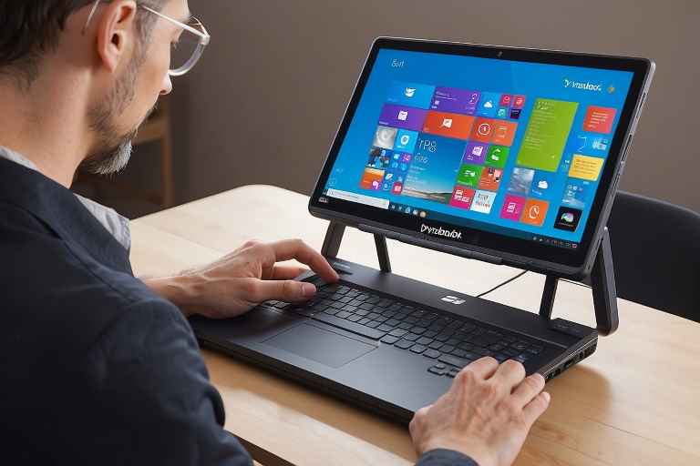 ¿Cómo solucionar problemas de pantalla negra en una Dynabook?