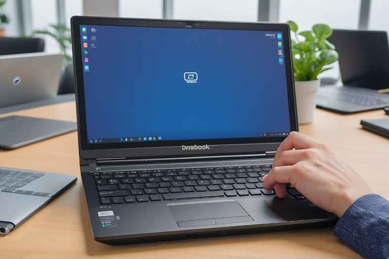¿Cómo solucionar problemas de pantalla en portátil Dynabook?